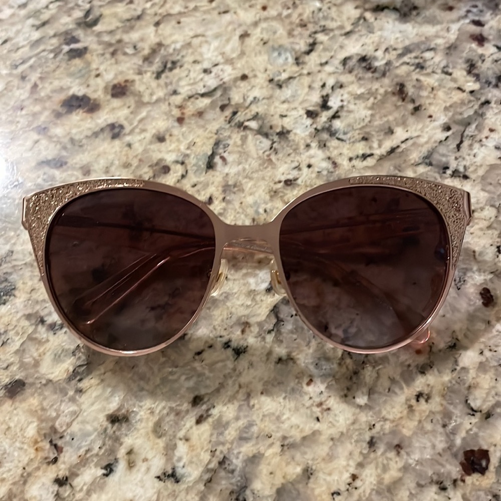 Kate Spade Marietta Rose Gold Sunglasses